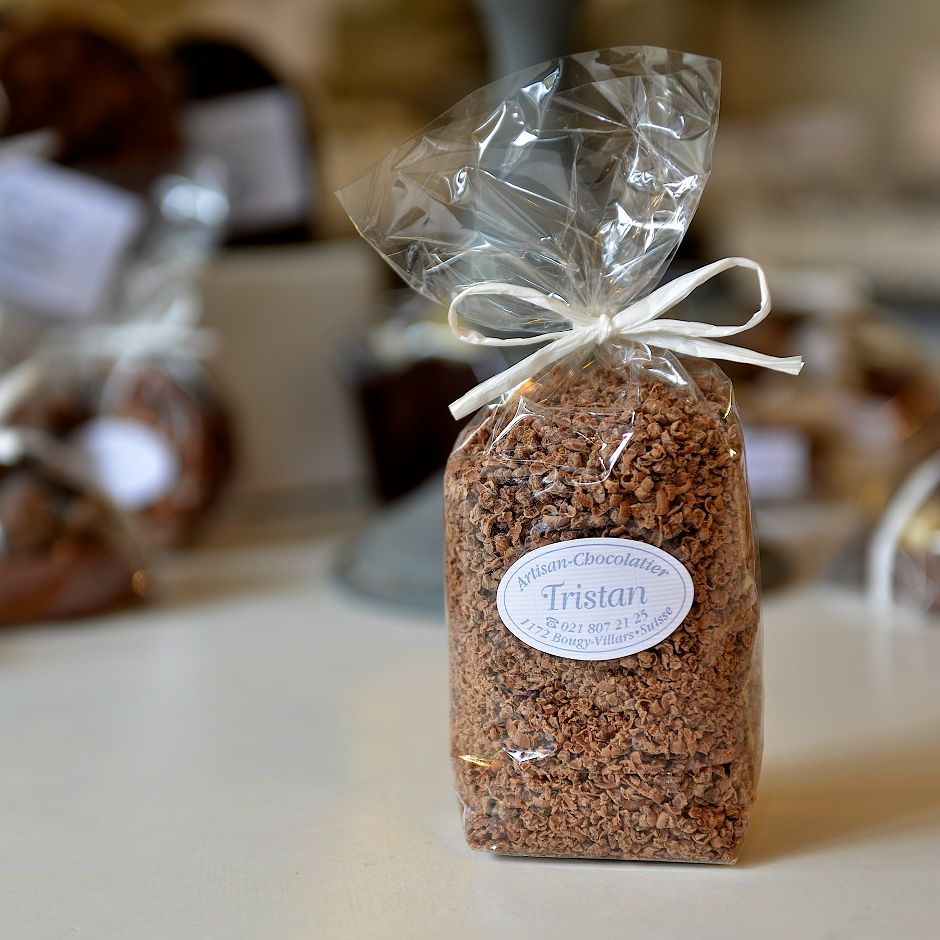 Chocolat au lait en poudre Tristan Chocolatier Suisse