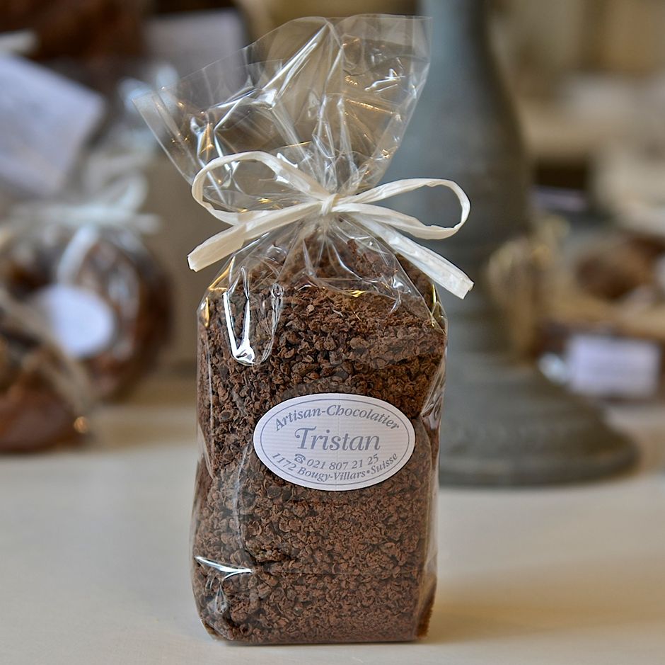 Chocolat noir en poudre Tristan Chocolatier Suisse