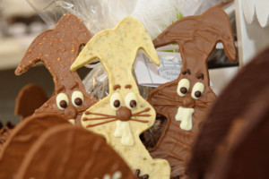 Pâques trois lapins Tristan chocolatier