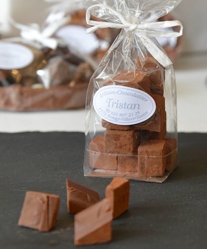 Pavés noir 54% Tristan Chocolatier Suisse