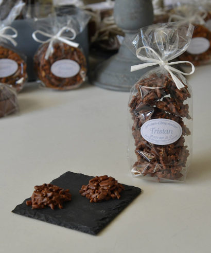 Rocher aux amandes Lait Tristan Chocolatier Suisse