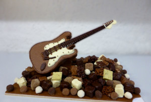 Guitare Création personnalisée Tristan Chocolatier