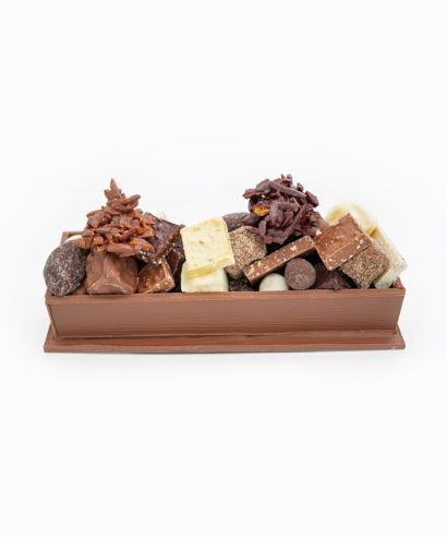 Chemin de Table Chocolat Lait Mélange gourmand Tristan Chocolatier
