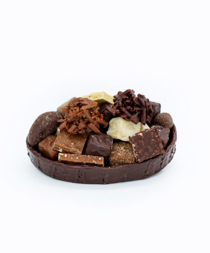 Ovale Chocolat Noir Mélange gourmand Tristan Chocolatier