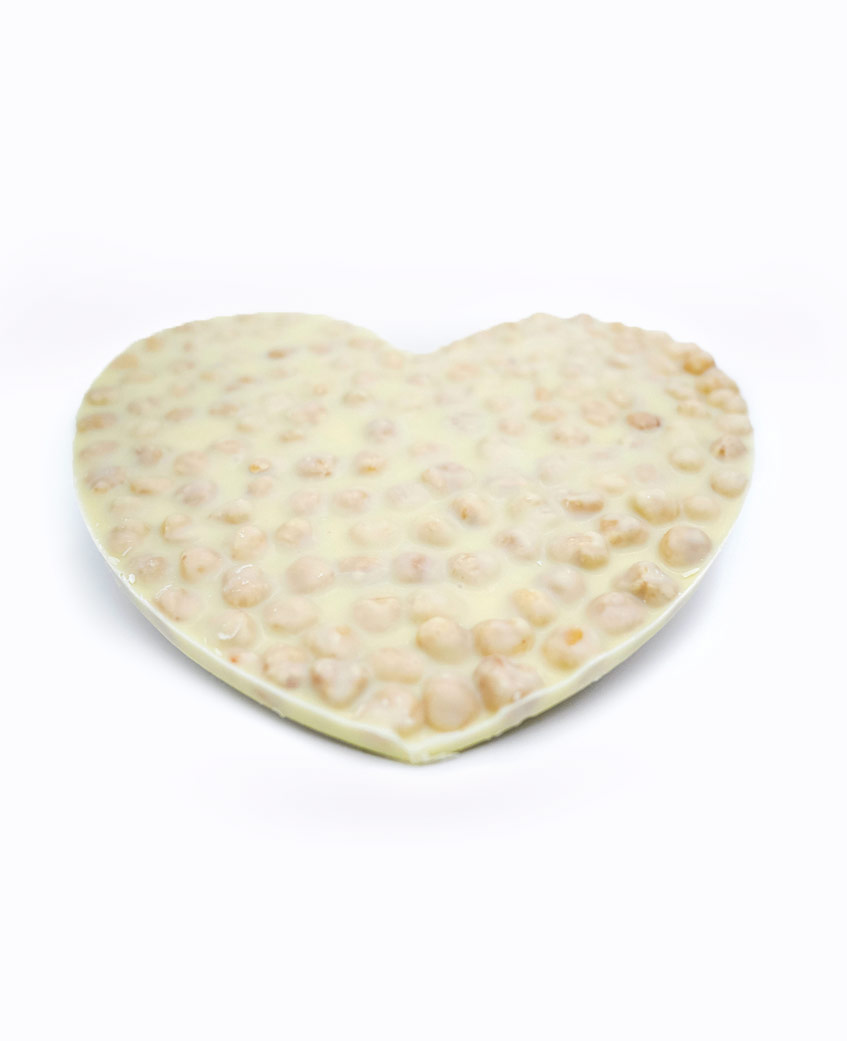Cœur noisettes blanc 460g
