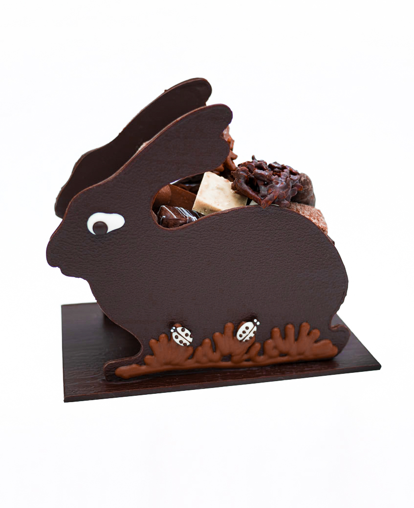 Lapin Chocolat Noir 500g
