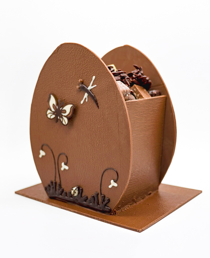 Oeuf debout «Fantaisie» Chocolat Lait 1000g
