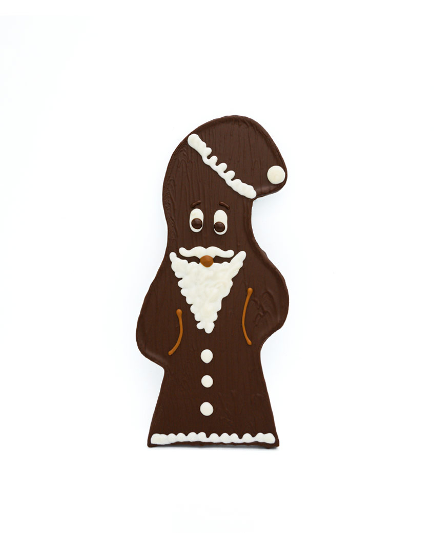 Père Noël Nouveau chocolat noir petit modèle – Petit Ludo